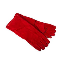 Classic Red Welding Gauntlet